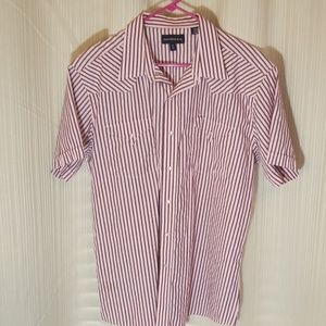 Men's pearl snap short sleeve shirt
